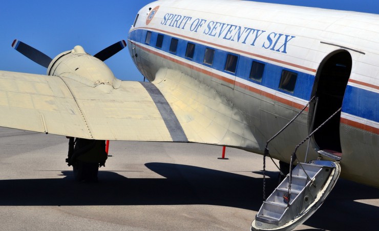 Spirit of SeventySix airplane